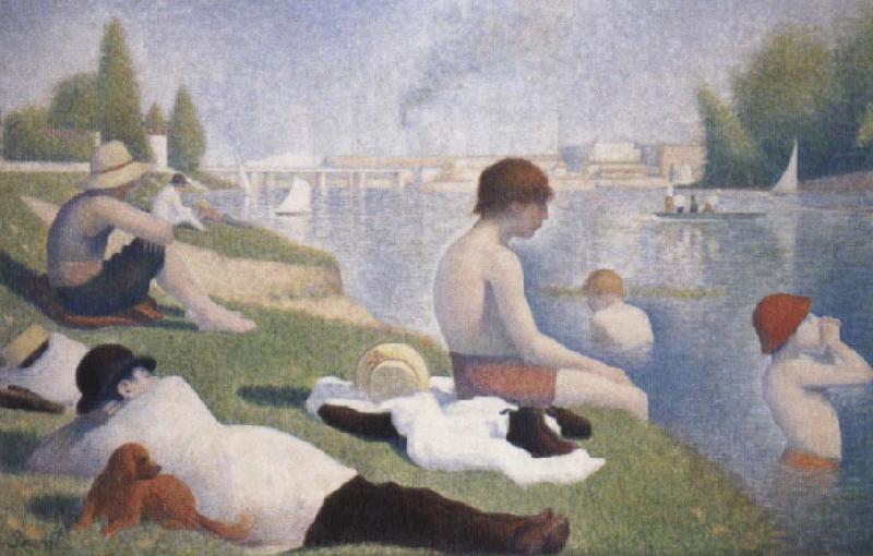 Bathers at Asnieres, Georges Seurat